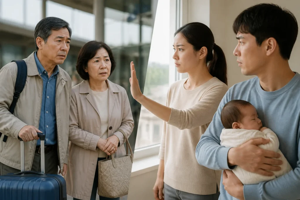 "50일 손주 보러 5시간 달려왔는데" — 익명 게시글 실체와 남은 검증 포인트 관련 이미지