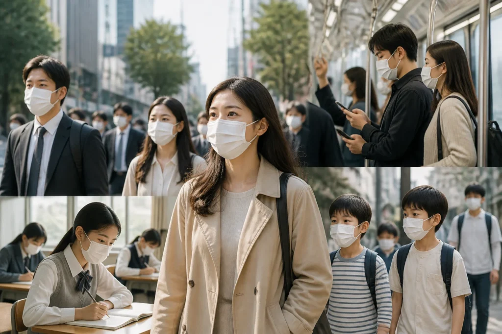 감염 지표 상승에 사람들 다시 마스크 착용 — 지금 확인할 것과 당장 할 행동 관련 이미지