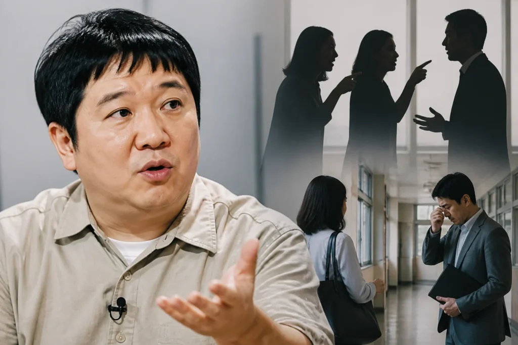 정형돈, 일부 학부모의 '악성 민원'에 일침 — 발언은 확인되지만 사례 진위는 미검증 관련 이미지