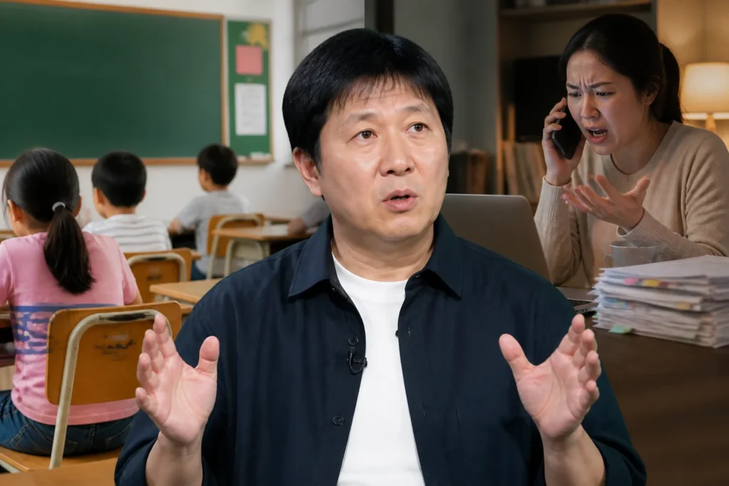 정형돈, 일부 학부모의 '악성 민원'에 일침 — 발언은 확인되지만 사례 진위는 미검증 관련 이미지