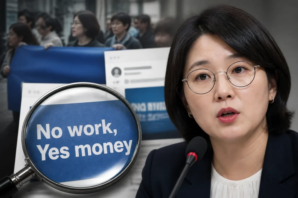'No work, Yes money' 보도 무엇이 확인됐고 무엇이 남았나 — 용혜인 관련 보도 검토 관련 이미지