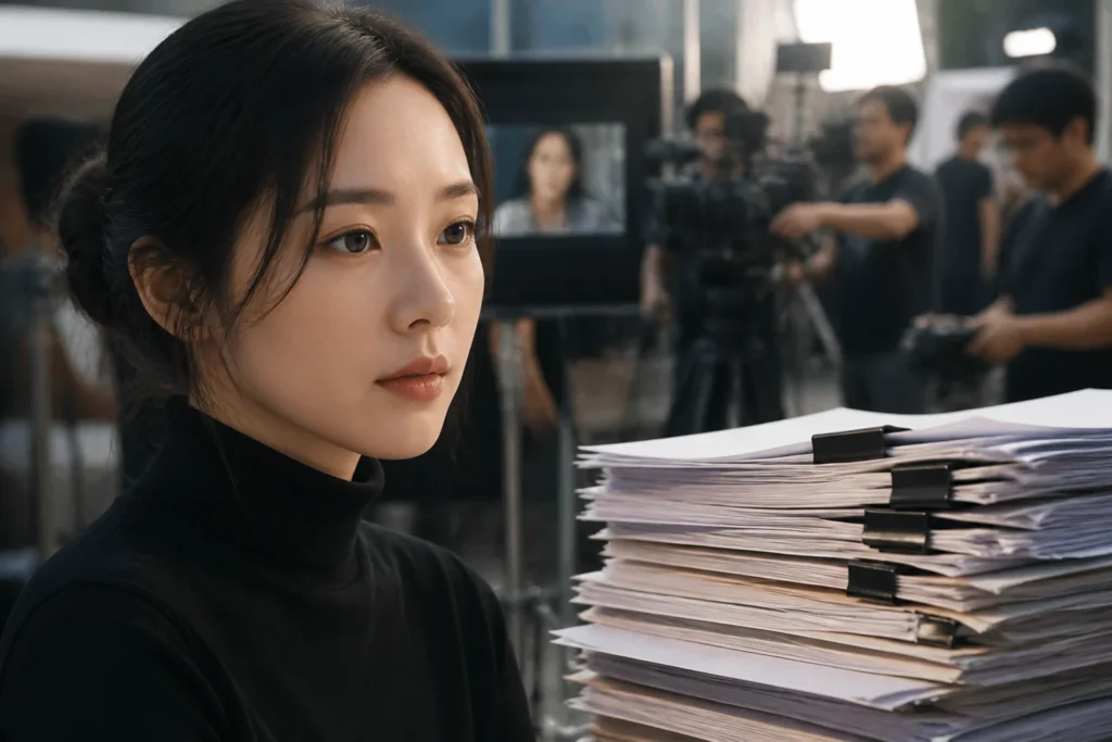 한가인 등장으로 촬영장 분위는 바뀌었지만, '대우 변화'는 공식 문서가 필요하다 관련 이미지