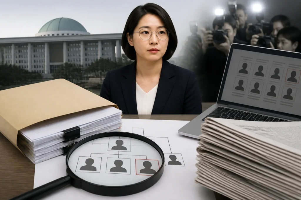 용혜인 보좌진 명단은 누가 공개했나—언론 취재로 드러난 구성과 남은 확인 사항 관련 이미지