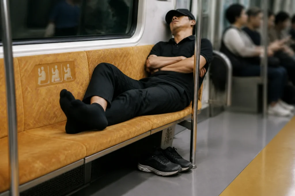 서울 6호선 '노약자석에 발 올리고 잠든 사진' 확산 — 보도는 있지만 운영기관의 공식 조치는 확인되지 않아 관련 이미지