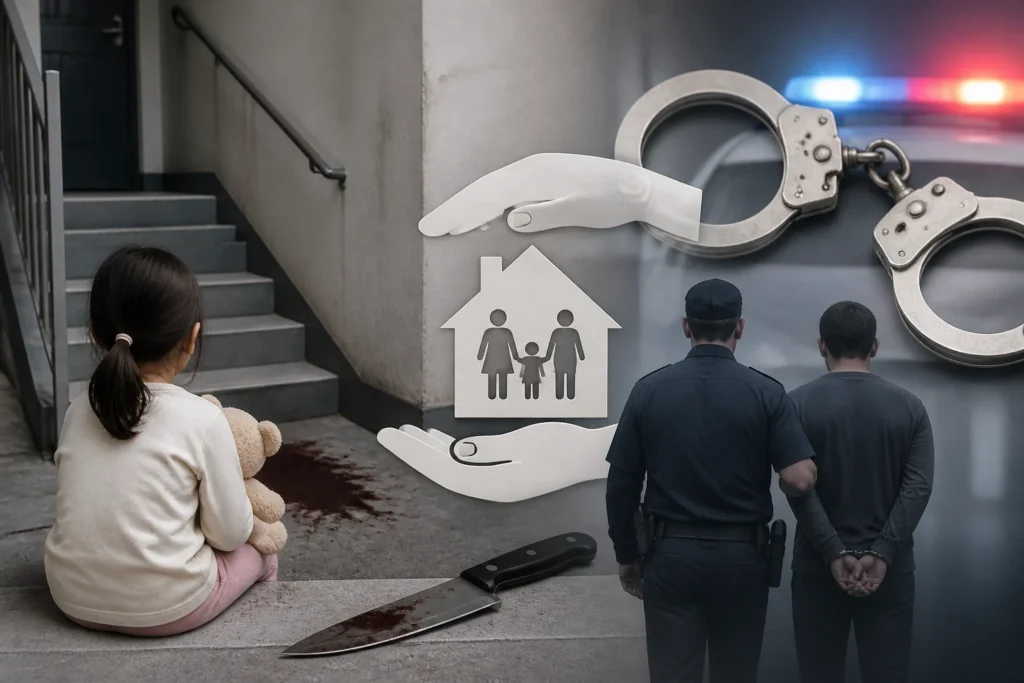 경기 광주 '아내 살해' 사건 — 5살 딸이 본 장면과 현재 수사 상황 관련 이미지
