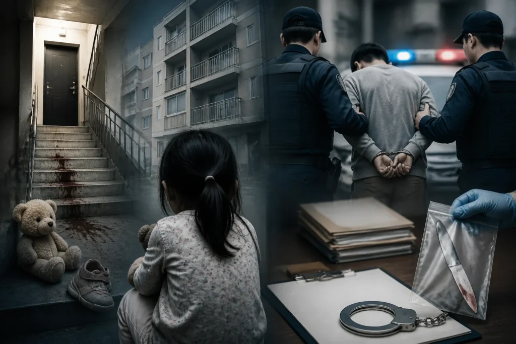 경기 광주 '아내 살해' 사건 — 5살 딸이 본 장면과 현재 수사 상황 관련 이미지