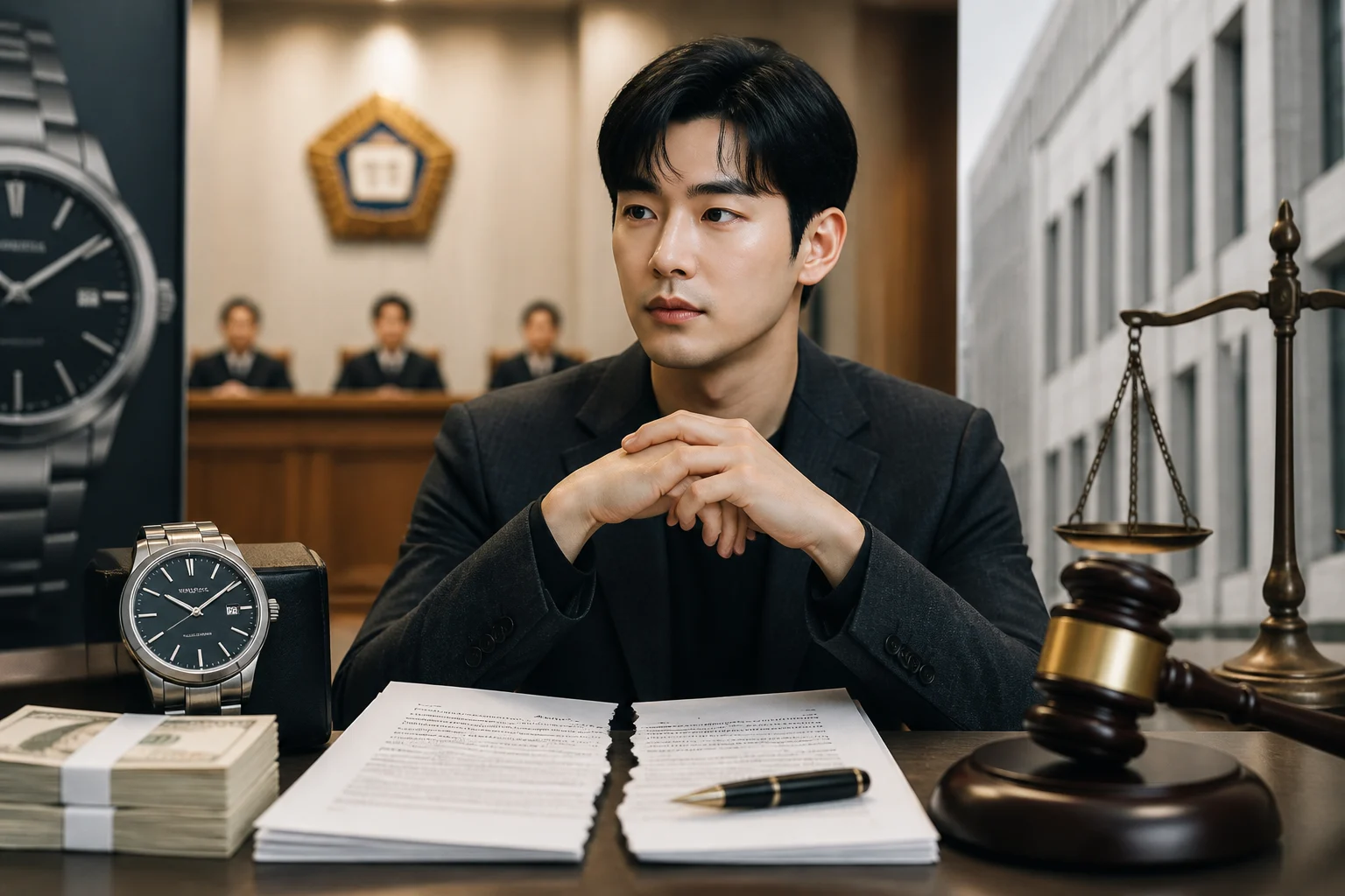 김수현, 스위스 시계 브랜드 미도와의 5억7000만원대 광고계약금 반환 소송 1심 승소 — 핵심과 다음 확인점